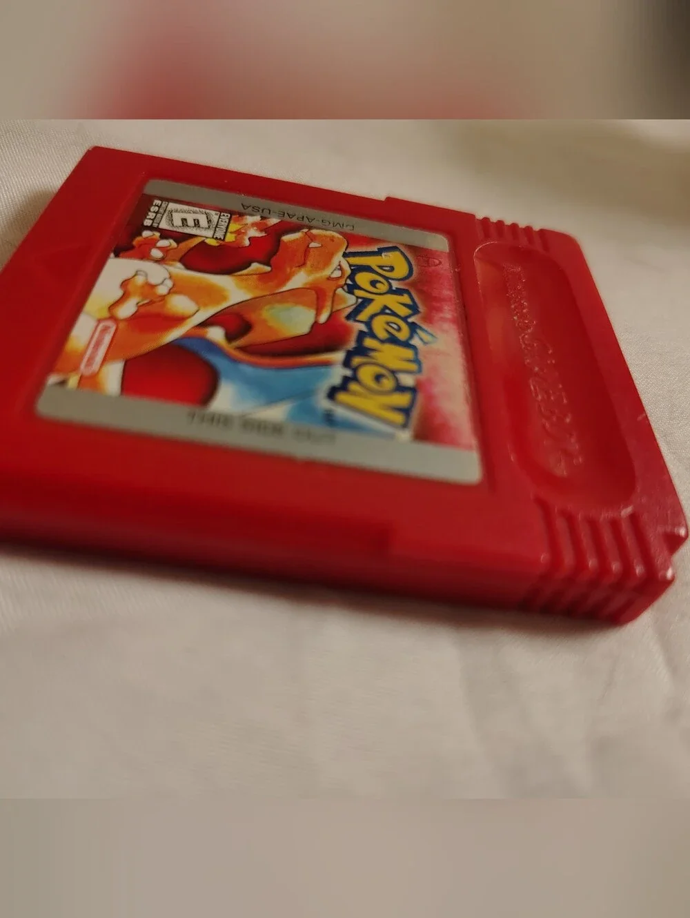 Pokémon Red Version Nintendo Game Boy Cartridge Authentic Tested